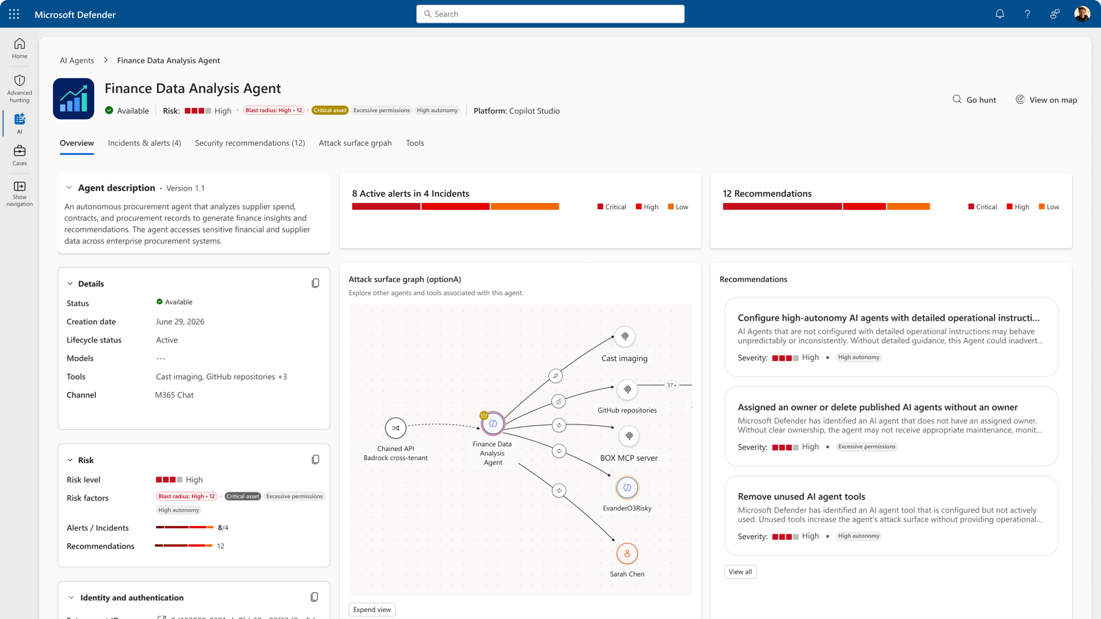Agent 365 for security and compliance engineers